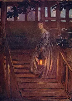 Scene from the opera, Rigoletti, by Giuseppe Verdi