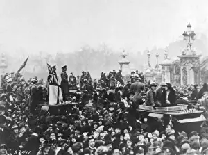 Jubilation Prints: Scene in Paris, France, at end of WW1