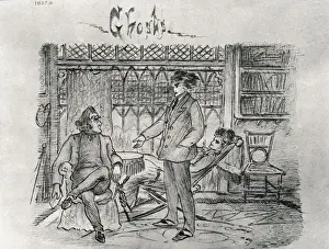 Ghosts Prints: Scene from the play Ghosts