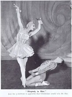 The scene Rhapsody in Blue at the London Coliseum