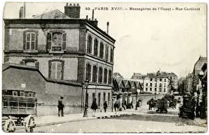Scene in the Rue Cardinet, Paris, France