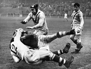 Grapple Prints: Scene at a rugby match