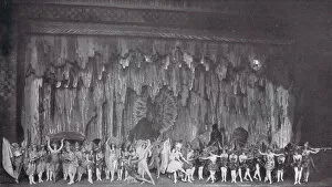 Monte Gallery: A scene from the second act of Monte Cristo Jr at the Winter Garden, New York (1919)