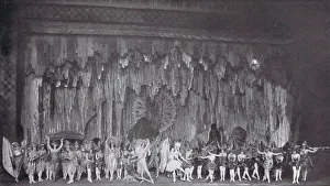 A scene from the second act of Monte Cristo Jr at the Winter Garden, New York (1919). Produced by the Shubert Brothers. Date: 1919