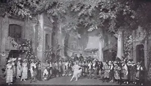 Carl Prints: A scene from the second act of The Royal Vagabond at the Cohan & Harris Theatre