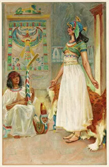 Cleopatra Collection: Scene from Shakespeares Antony and Cleopatra