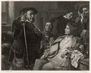 Influence Prints: Scene from Shakespeares Henry IV Part 1