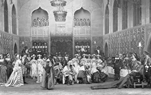 Scene from Shakespeares Henry VIII