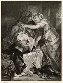 Scene from Shakespeares Merry Wives of Windsor