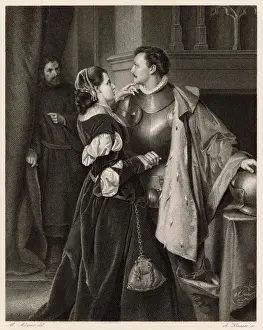 Goodbye Prints: Scene from Shakespeares play, Henry IV Part 1
