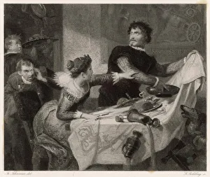 Scene from Shakespeares Taming of the Shrew Scene from Shakespeares Taming of the Shrew