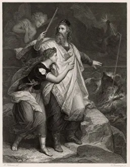 Tempest Gallery: Scene from Shakespeares The Tempest