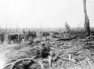 Road Side Prints: Scene on the Western Front, WW1