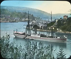 Dartmouth Prints: Scenery of Devon - Dartmouth and the Harbour