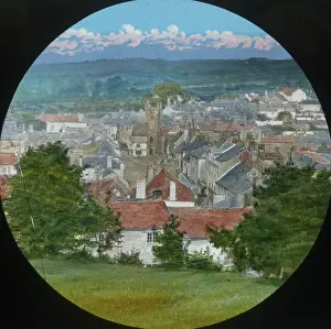Scenery of Devon - Okehampton general view
