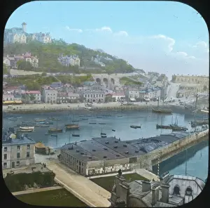 Torquay Prints: Scenery of Devon - Torquay and the Harbour