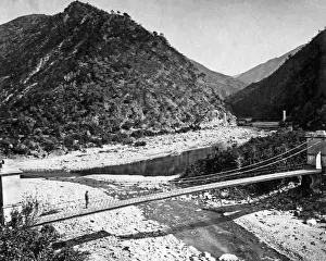 Scenery in Kashmir, north west India