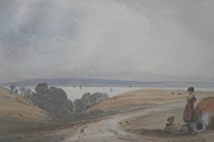 Scenery with lake