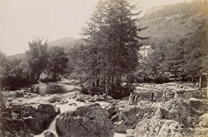 Pont Prints: Scenery - Pont-y-Pair Inn, Betws-y-coed, Wales