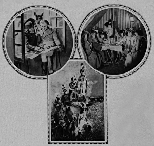 Abel Gallery: Scenes from Abel Glances French film Napoleon, 1926