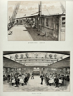 Images Dated 20th February 2012: Scenes on board the SS Austral
