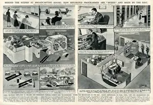 Programme Prints: Behind the scenes at Broadcasting House