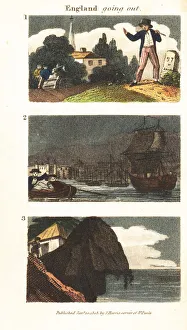 Images Dated 3rd April 2020: Scenes in England, Regency era