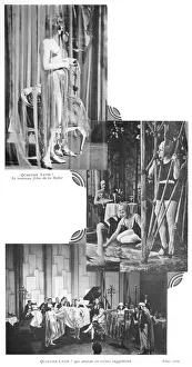 Scenes from the German film Quartier Latin (1929)