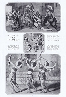 Images Dated 11th May 2016: Scenes from the Helen of Troy Ballet