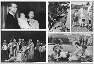 Scenes from the life of Queen Elizabeth II