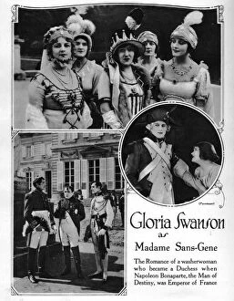 Images Dated 12th February 2015: Scenes from Madame Sans-Gene (1925) starring Gloria Swanson