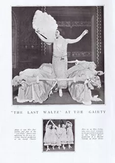Two scenes from musical The Last Waltz at the Gaiety Theatre