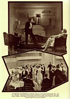 Gainsborough Prints: Scenes from mystery film, The Wrecker