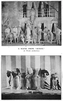 Images Dated 13th May 2015: Two scenes from Sunny, a Fuller production in Sydney, Austr