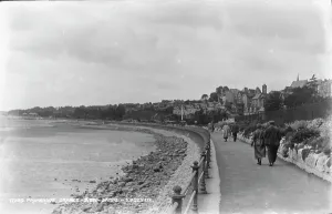 Shoreline Prints: Scenic Promenade at Grange-over-Sands