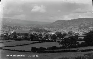 A Scenic View of Abergavenny