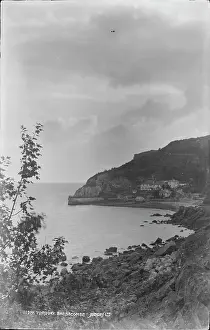 Overcast Prints: Scenic View of Babbacombe Bay