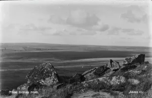 Bodmin Prints: Scenic View of Bodmin Moor