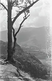 Valleys Prints: Scenic View Above Borrowdale