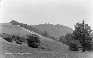 Scenic View of Box Hill