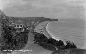 Budleigh Prints: Scenic View of Budleigh Salterton