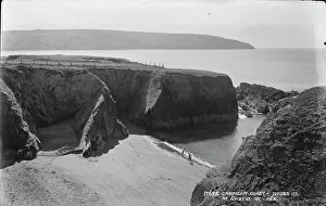 Ceredigion Prints: Scenic View of Cardigan Coast