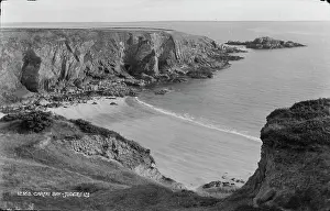 Davids Prints: Scenic View of Carfai Bay
