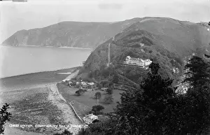 Scenic View of Countisbury Hill