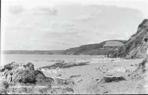 Scenic View of Downderry Beach