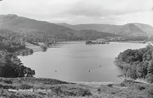 Grasmere Prints: Scenic View of Grasmere Lake
