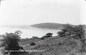 Bushes Prints: Scenic View of Humphrey Head