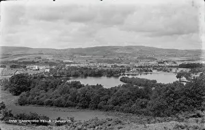 Llandrindod Prints: Scenic View of Llandrindod Wells