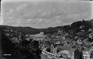 Looe Prints: Scenic View of Looe
