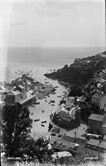Looe Prints: Scenic View of Looe Harbour
